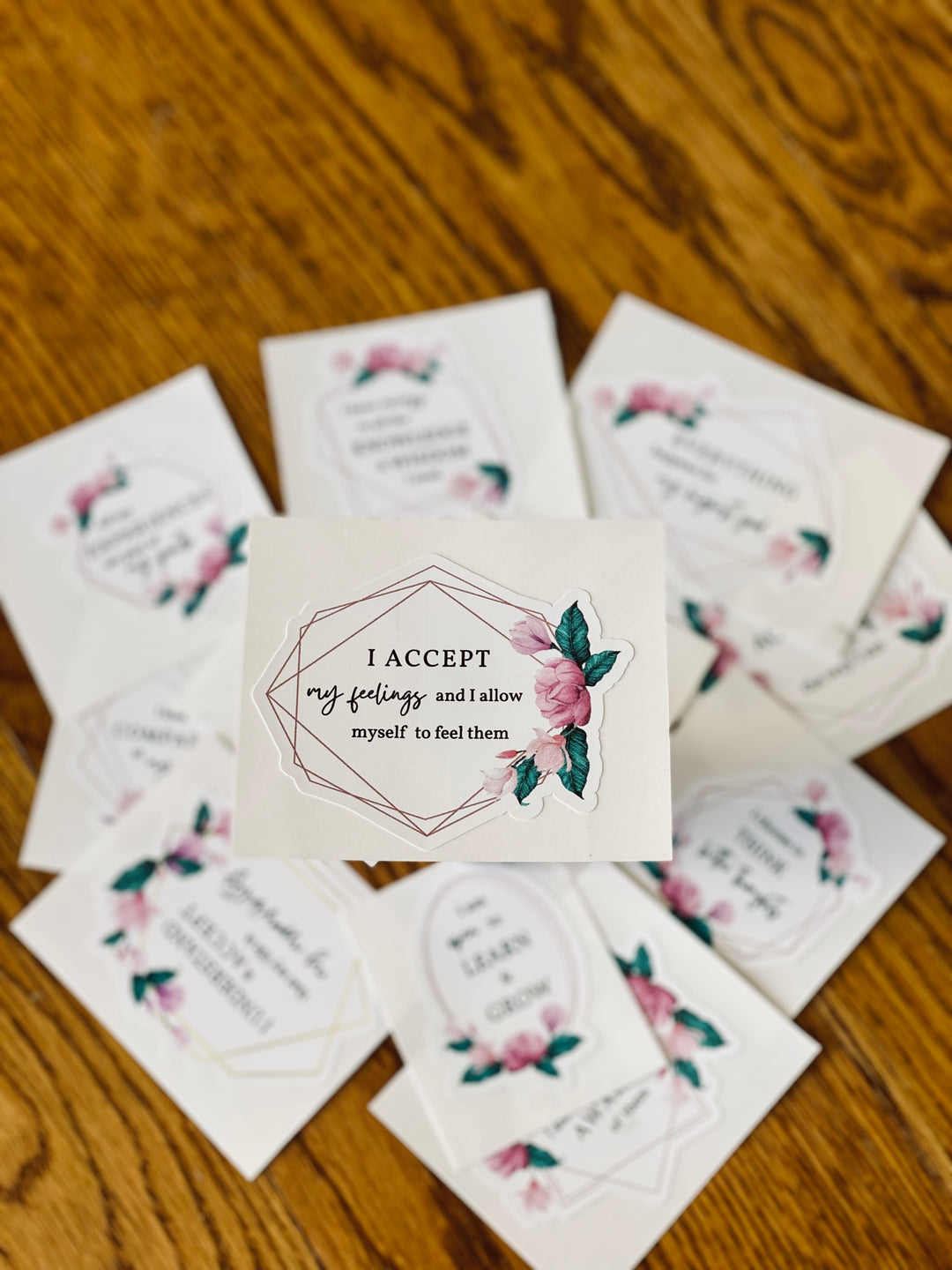 Affirmation Clings Pack