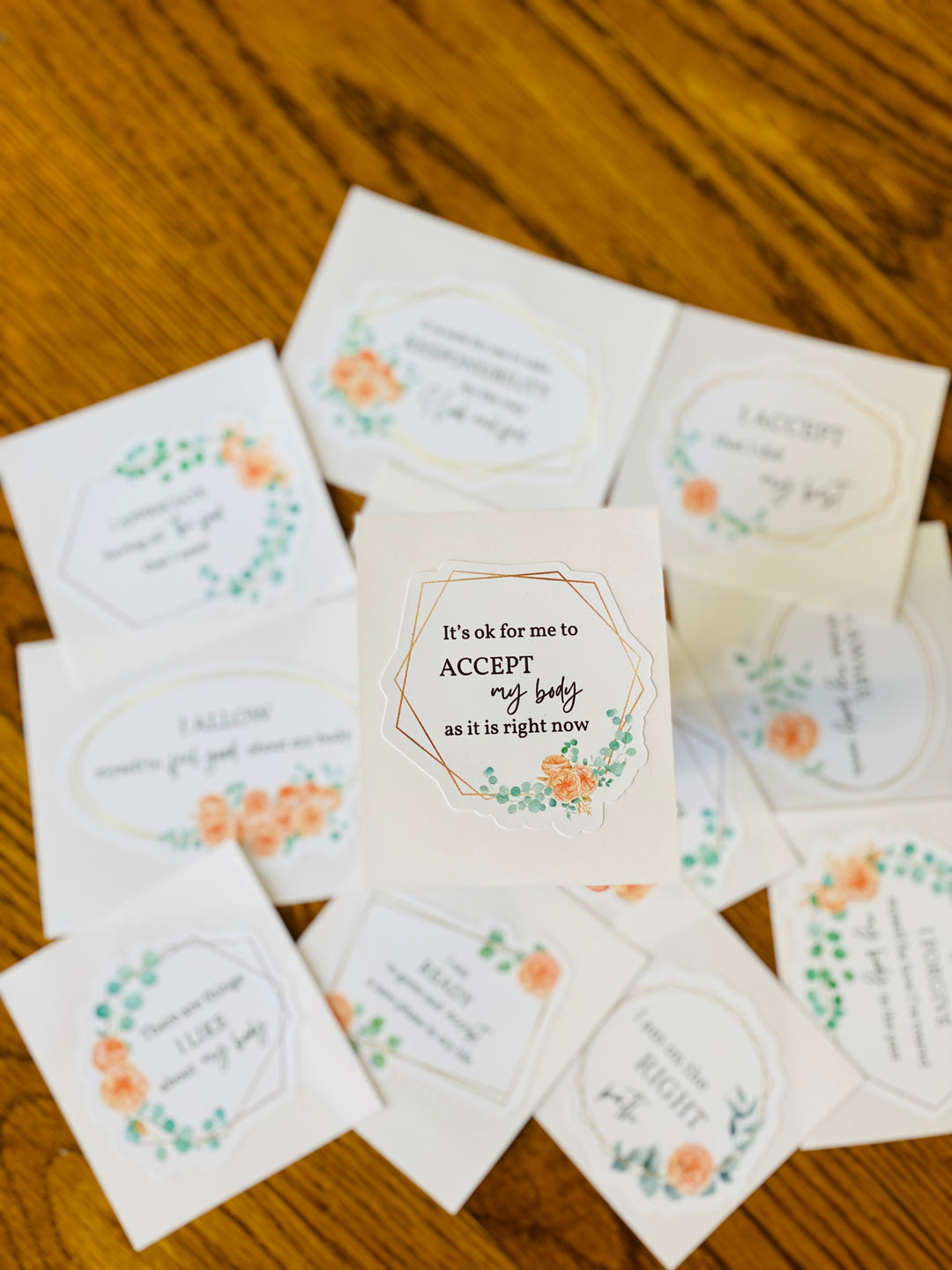 Affirmation Clings Pack